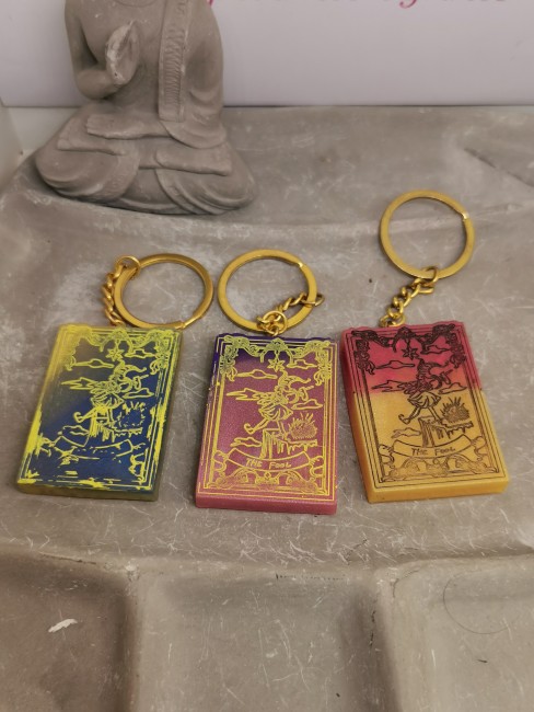 carte tarot le mat résine