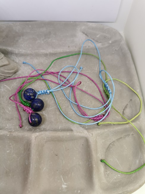 bijou lapis lazuli boule lithothérapie