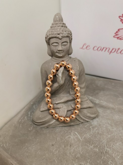 bracelet perles cuivre enfant