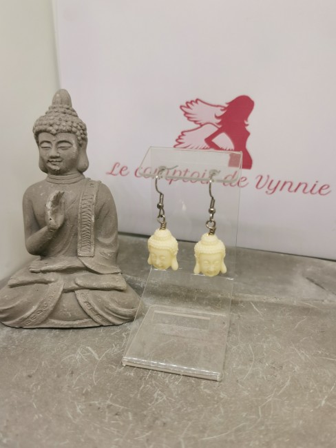 bijoux bouddha corail blanc lithothérapie