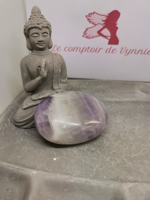 Pierre de sérénité améthyste polie