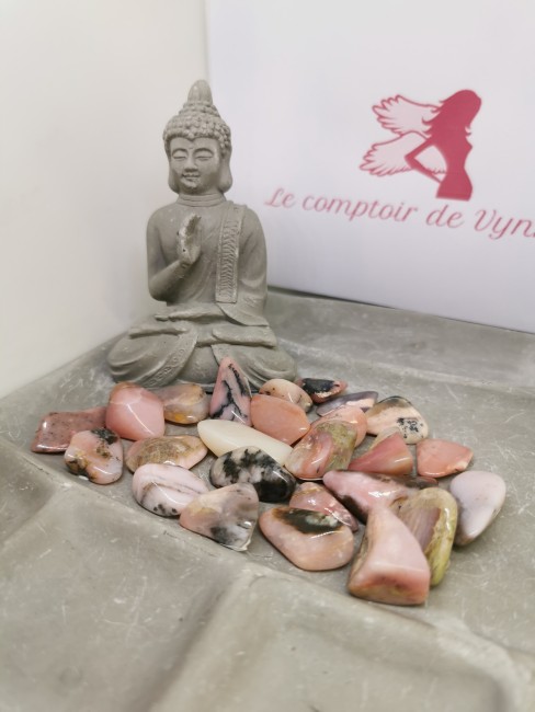 pierre naturelle opale rose