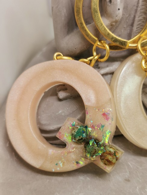 porte clé énergétique lettre Q