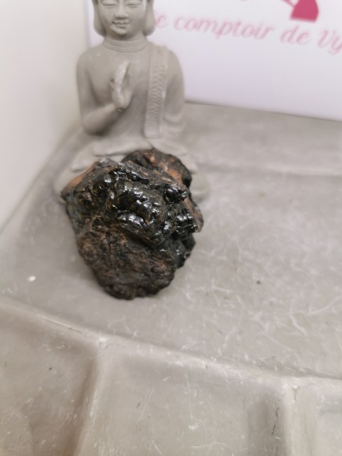 Pierre naturelle hématite non polie