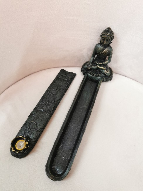 Porte encens spirituel Bouddha méditation