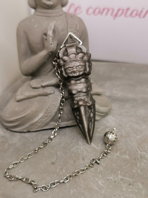 Pendule protection énergétique pendule radiesthesie obsidienne