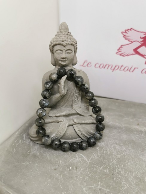 bracelet larvikite pierre naturelle