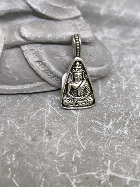 Pendentif Bouddha Argent Thaï Pendentif Bouddha argent thaïlandais
