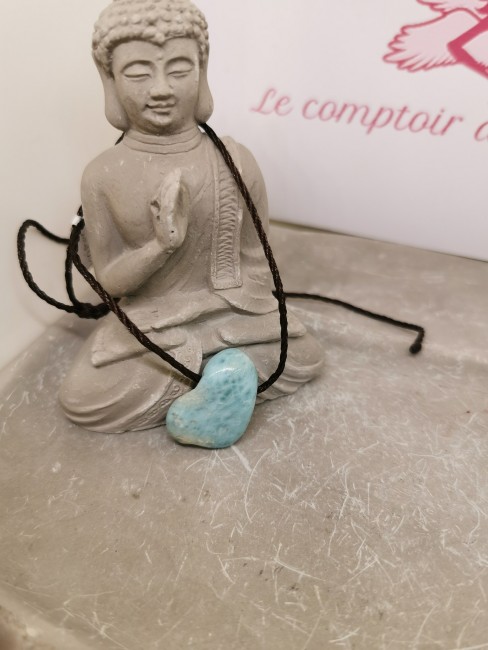 Pendentif larimar République dominicaine