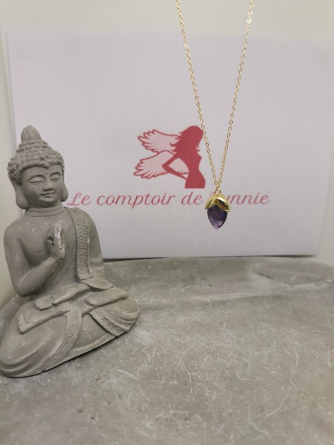 bijou améthyste élégante