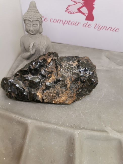 Pierre naturelle hématite non polie