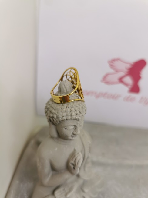 Bague spirituelle ajustable