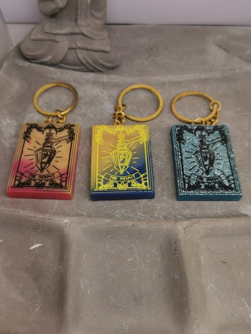 porte clé tarot l hermite