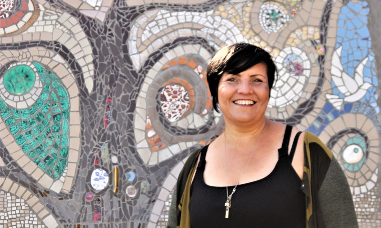 Linda Krawczyk- Mosaïste- Broken Art