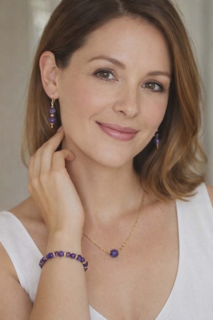 parure amethyste