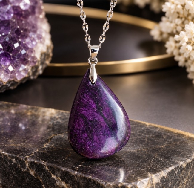 Collier purpurite
