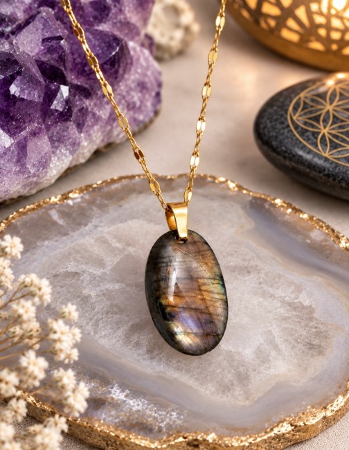Labradorite violette