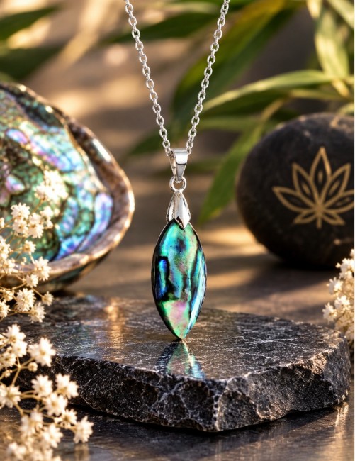 Collier nacre d Abalone