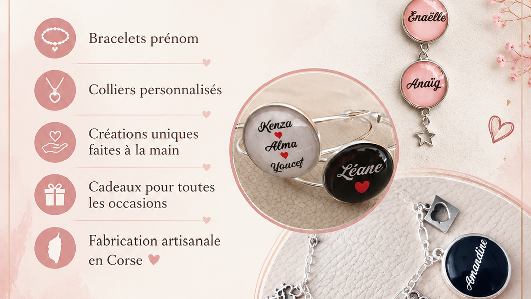Création de bijoux personnalisés faits main | FFG Créations