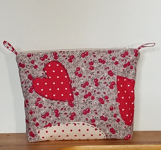 Trousse de toilette patch chouettes.2