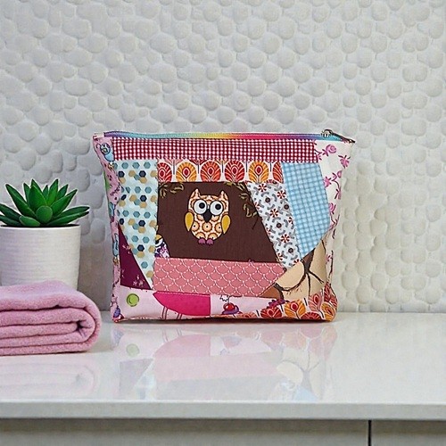 Trousse toilette chouette