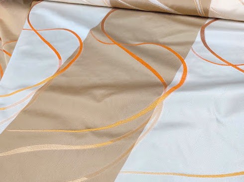 taffetas serpentins beige 4