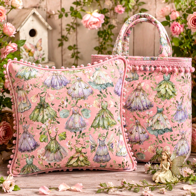 fairy robes fées pink scene