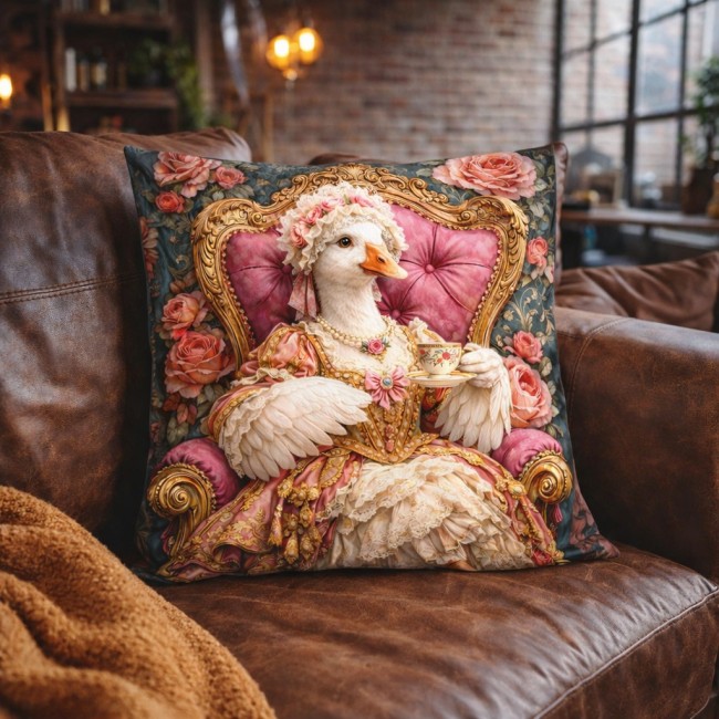 heure the oie coussin