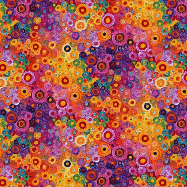 PURRFECT PATCHWORK ARTISAN GEO DOT