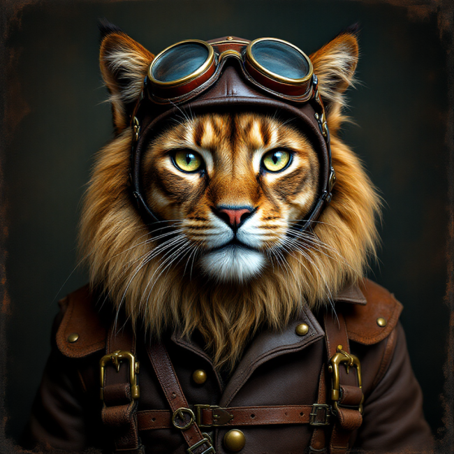 MAINE COON AVIATEUR