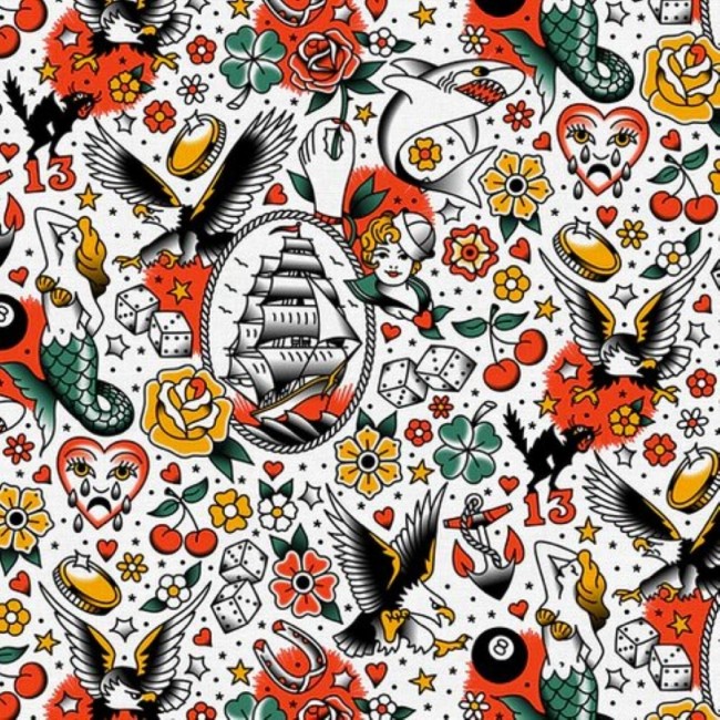 TIMELESS TATTOOS BLANC
