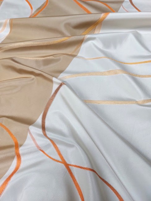 taffetas serpentins beige 3