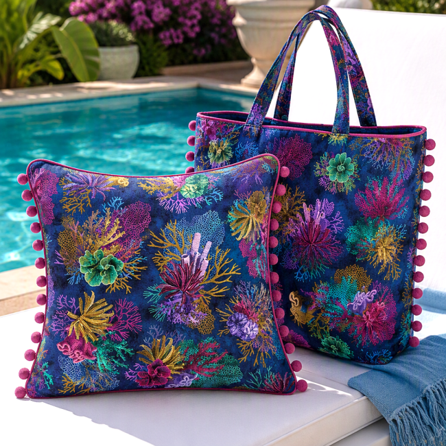 tides of color coral cobalt scene