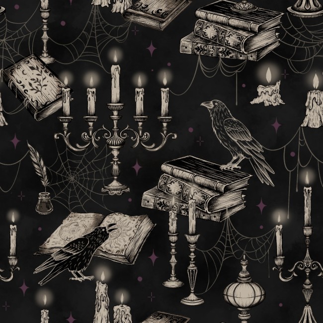 DARKLY ENCHANTED CHANDELIERS ET CORBEAUX