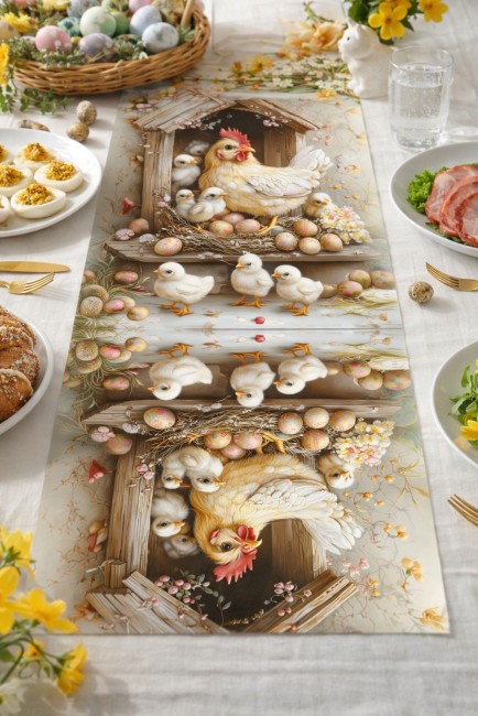 chemin poule poussins 2