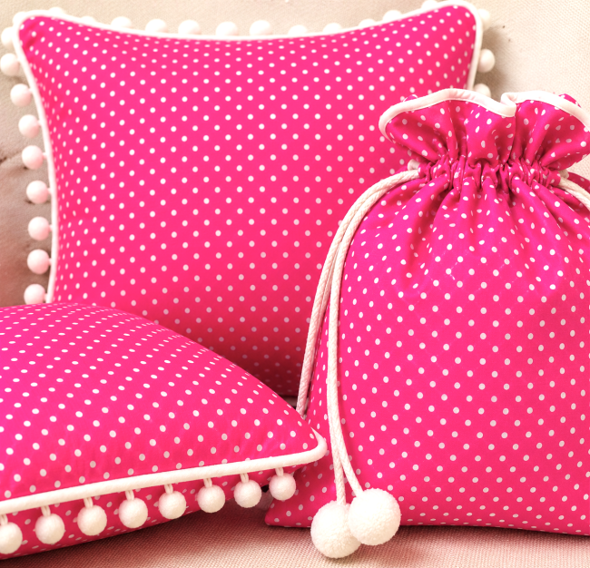 pois roses