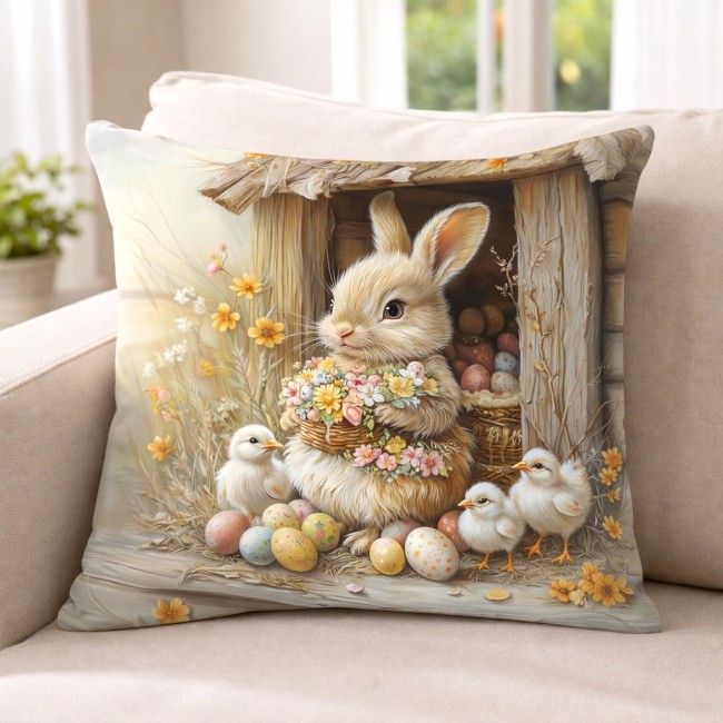 lapin coussin