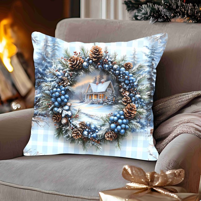 coussin chalet couronne