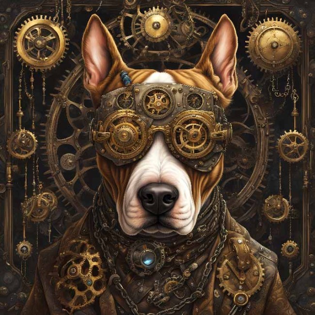 steampunk american staff