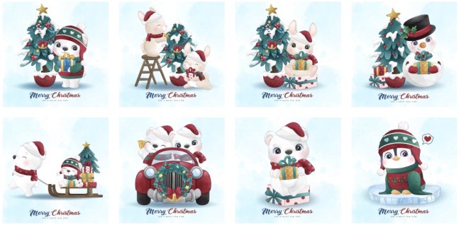 BANQUISE MERRY CHRISTMAS