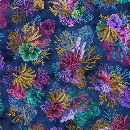 TIDES OF COLOR CORAL COBALT