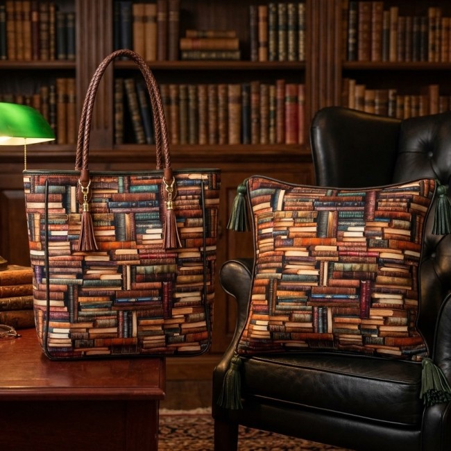 Tissu LIVRES BOOK CLUB - Quilting Treasures