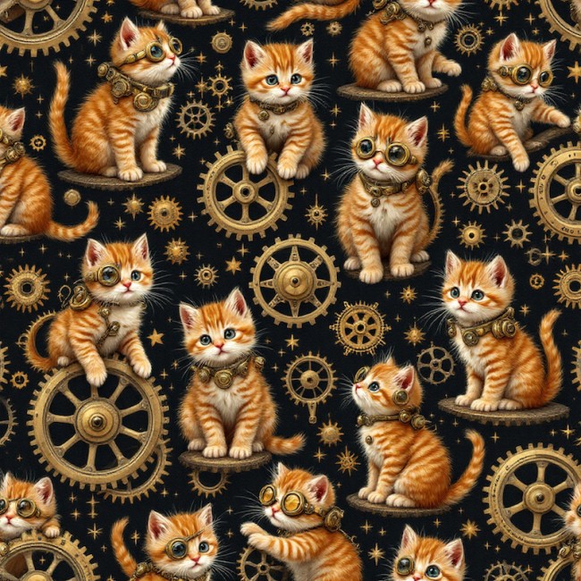 CHATONS ROUAGES STEAMP