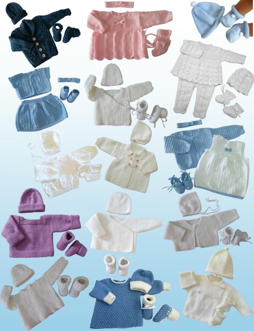 Livre tricot bébé en PDF