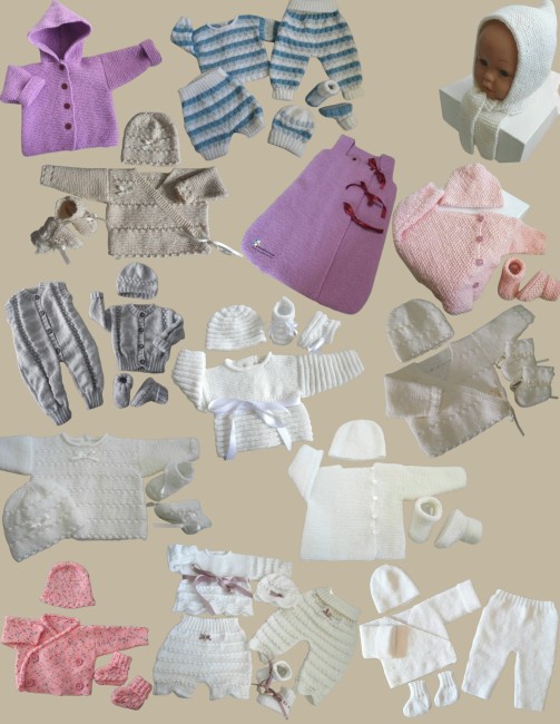 Livre tricot bébé en PDF