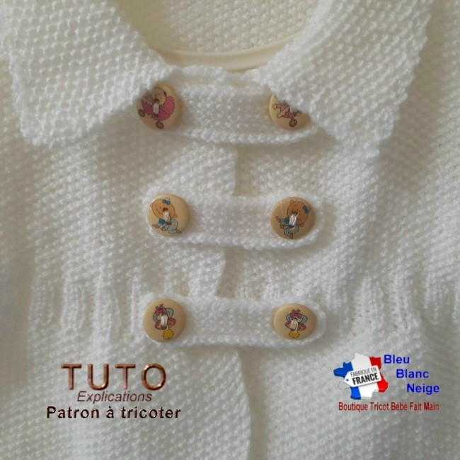 patron tricot layette à tricoter