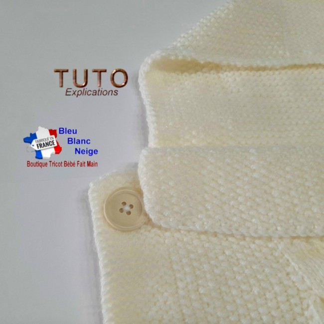 tu-225 nid ange tricot bebe patron a tricoter 03 Nid d'ange tricot bébé à tricoter