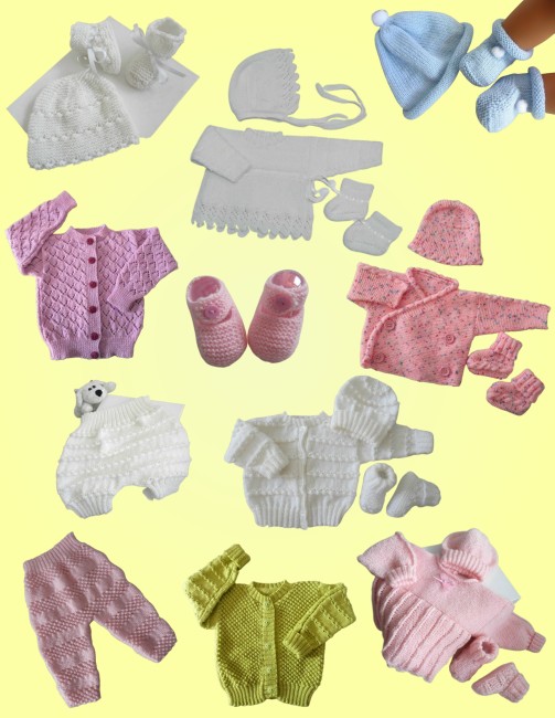 Livre tricot bébé en PDF