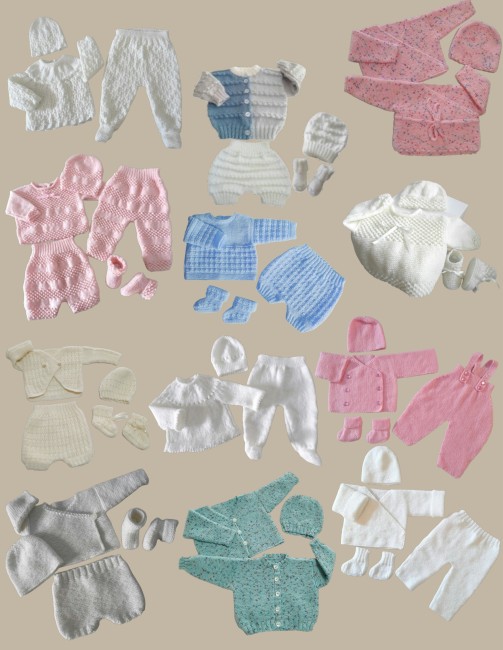 Livre tricot bébé en PDF 