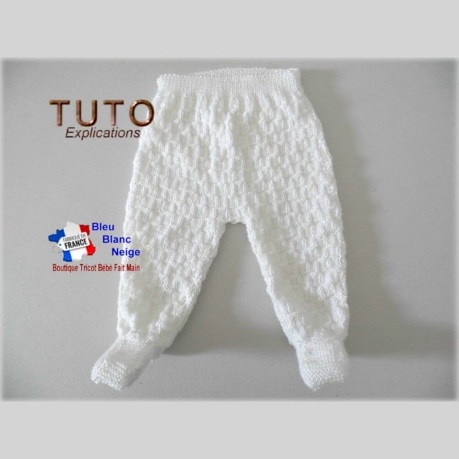 Modèle layette fiche tricot bb patron tuto bébé à tricoter en pdf Patron layette bébé à tricoter